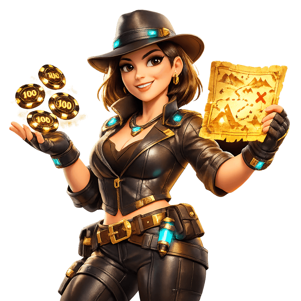 Lost Gold Quest treasure hunter character